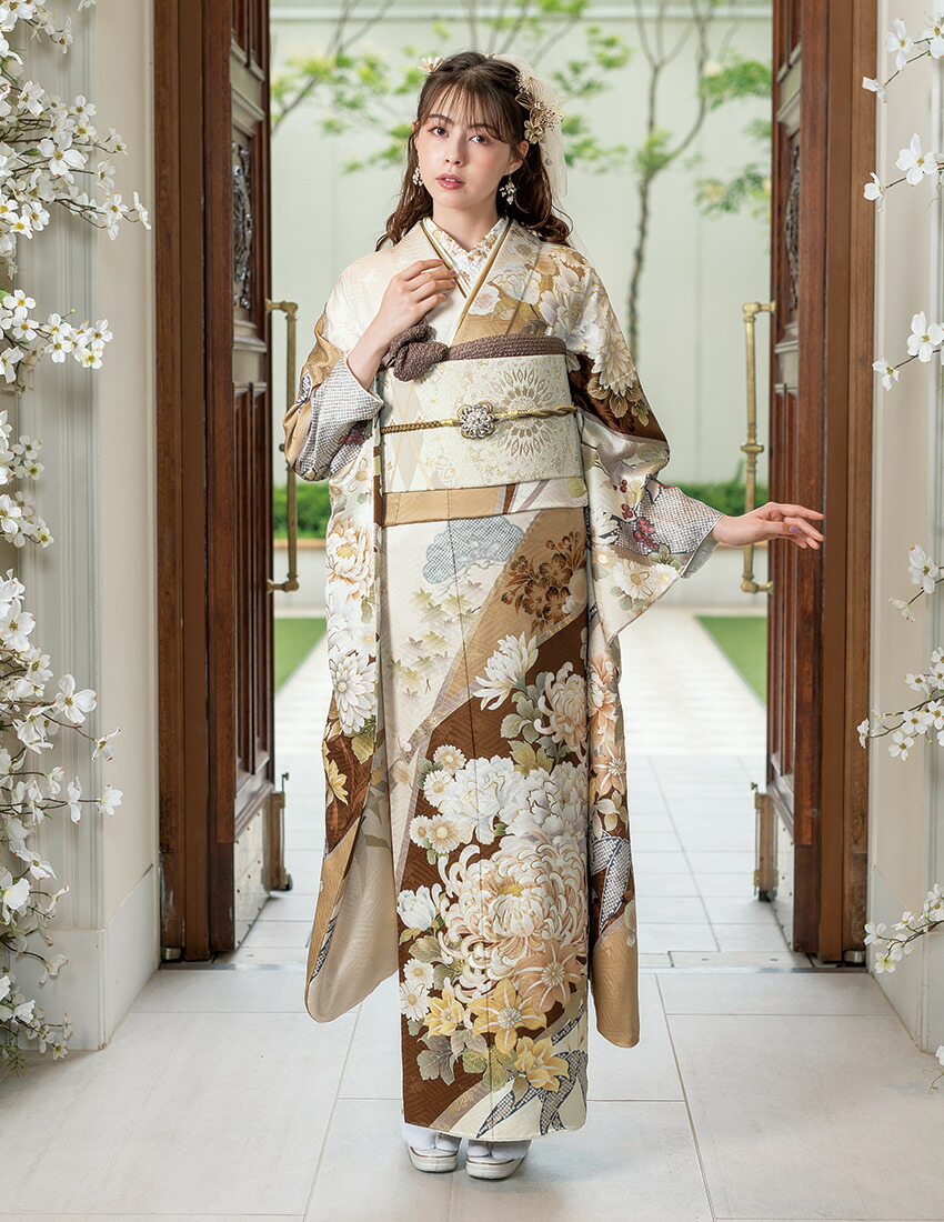 美品 正絹お振袖 7点フルセット LLサイズ ふんわり系 赤】 振袖フル 【