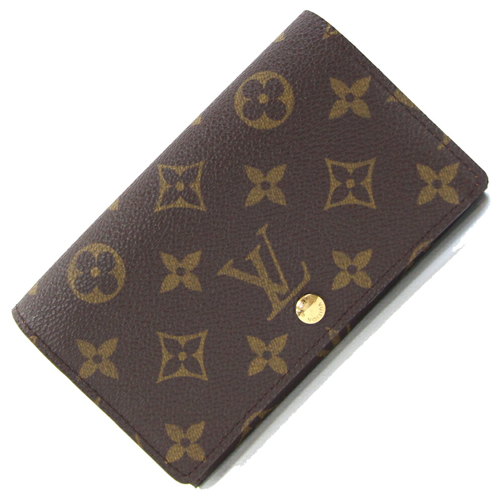 ルイヴィトン モノグラム ポルトモネビエトレゾール M61730 折り財布