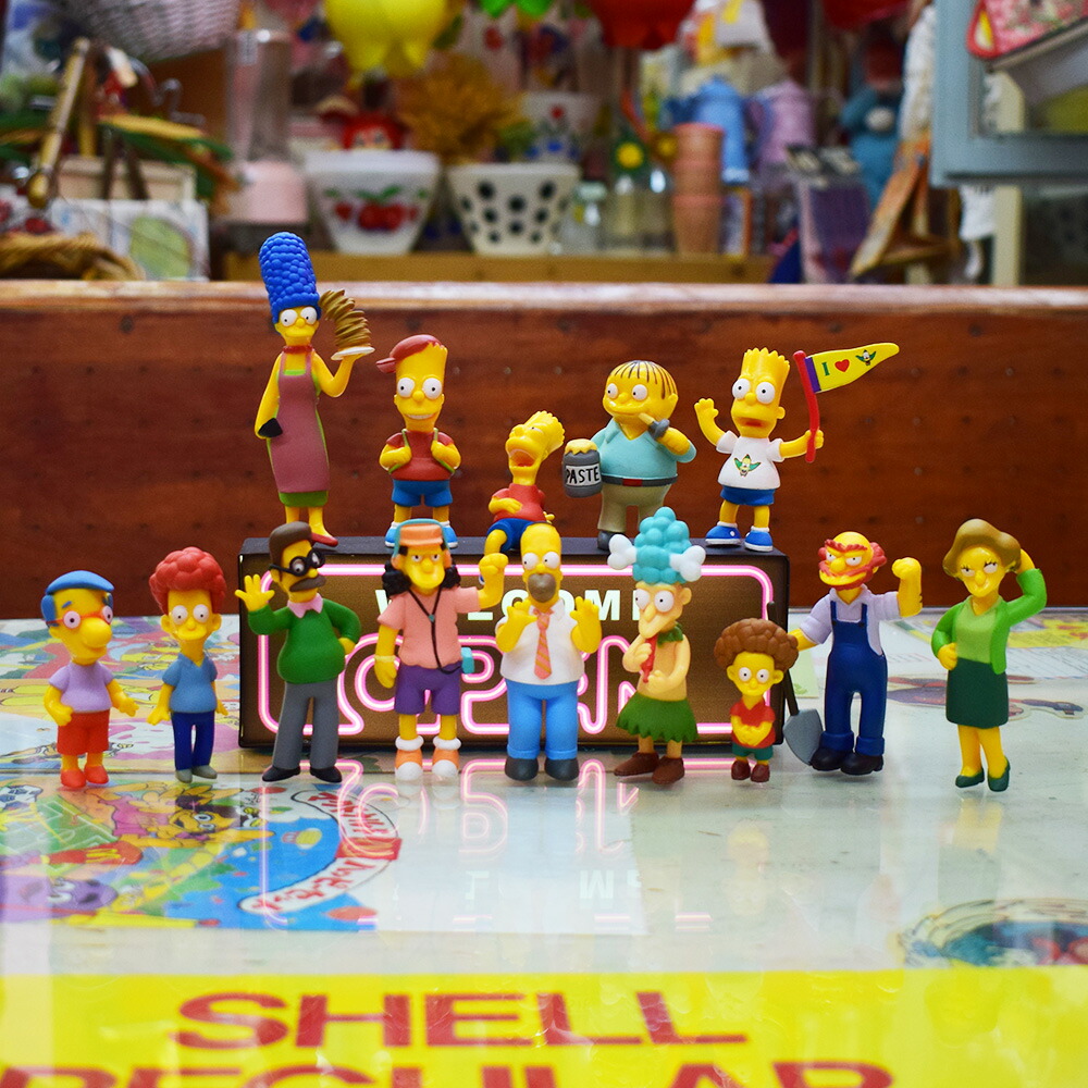 楽天市場】【シンプソンズ】SIMPSONS 14Pミニフィギュアセット
