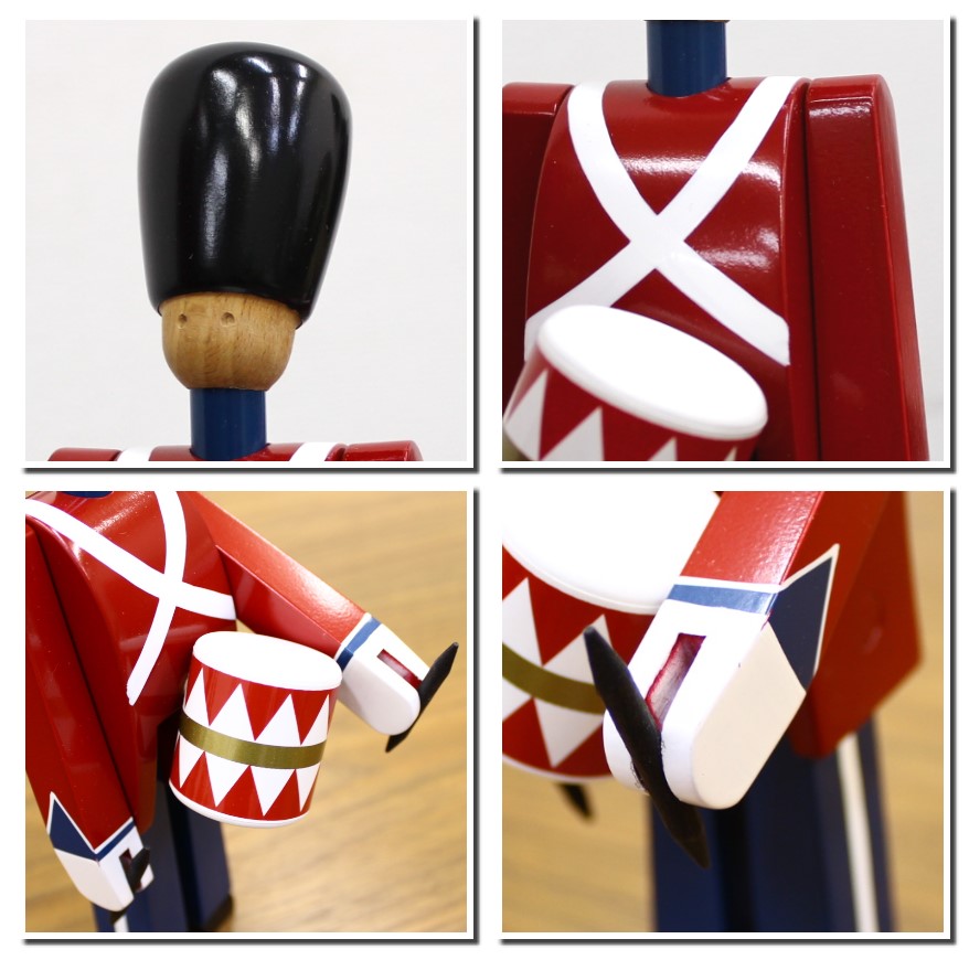 楽天市場】カイ・ボイスン デンマーク [ 衛兵 太鼓持ち ] 木製