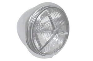 楽天市場】Tri-Bar ヘッドライト インサート 5-3/4インチ径 : アンバー