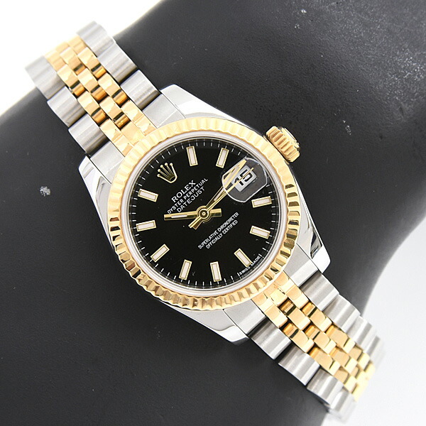 ロレックス デイトジャスト 179173 純正コマ SS×YG 美品 ロレックス