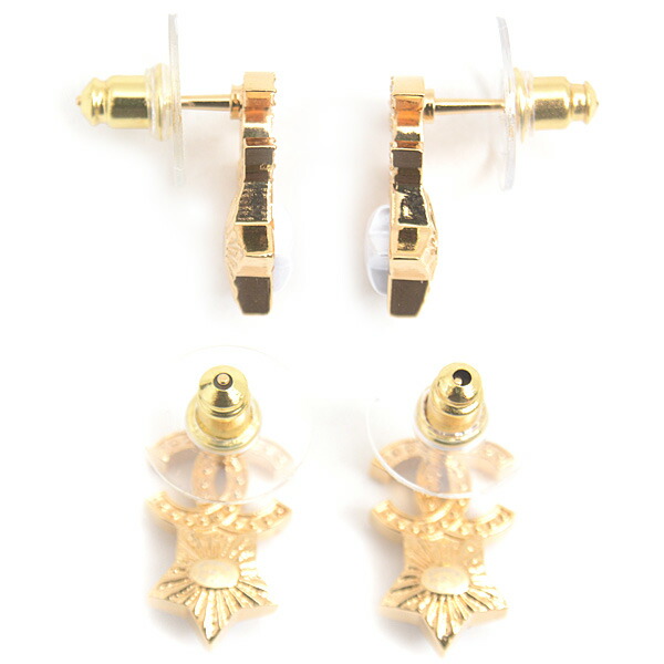 CHANEL / ピアス/COCOスター/GLD/レディース シャネル CHANEL ピアス