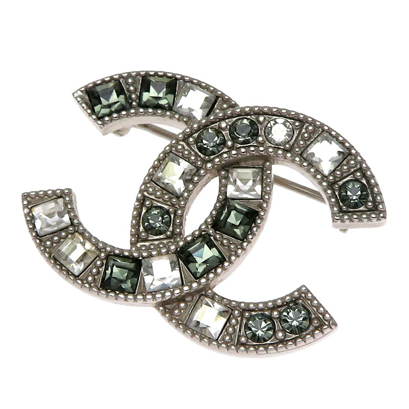 96A CHANEL シャネル ターンロック ココマーク ブローチ ブランド