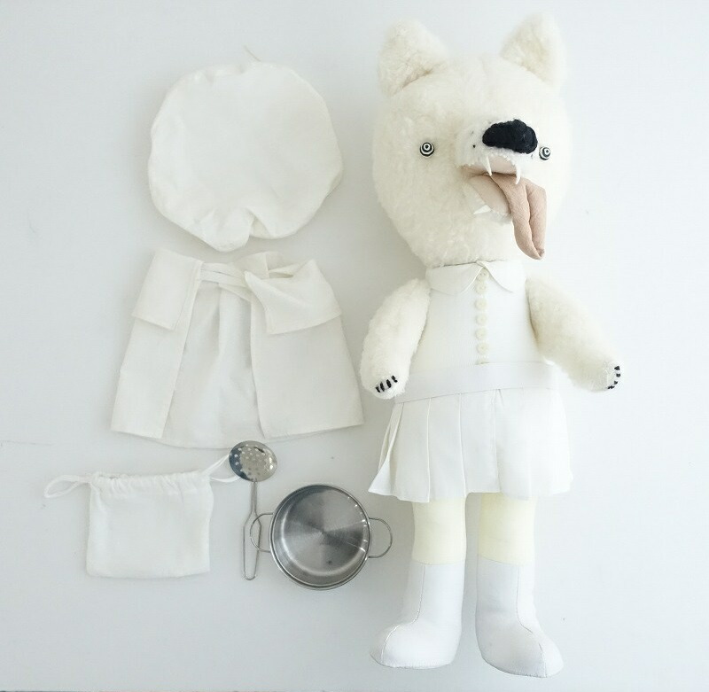 オオカミちゃん 黒田有里 ハンドメイド 黒田有里 オオカミちゃん ①