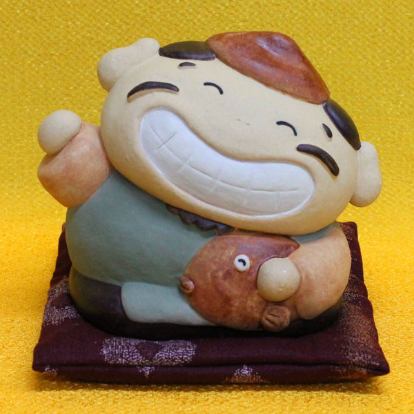 楽天市場】七福神 置物 日本製陶器 常滑焼【羽田桂子 監修 いっひっひ