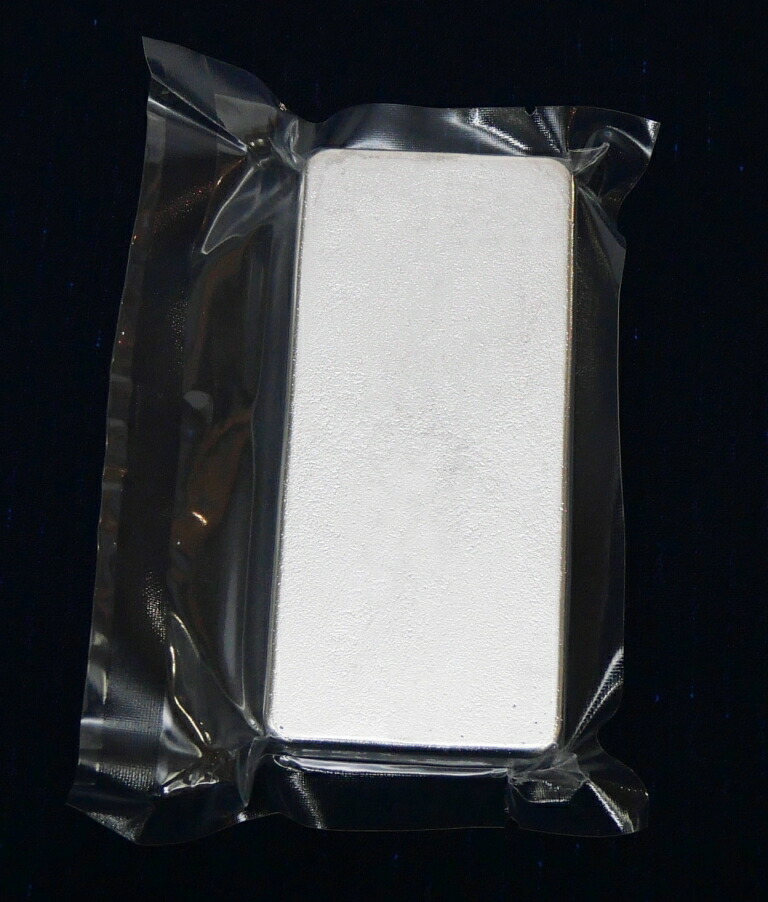 楽天市場】日本マテリアル 純銀 インゴット 1000g(1kg) シルバー/SV999