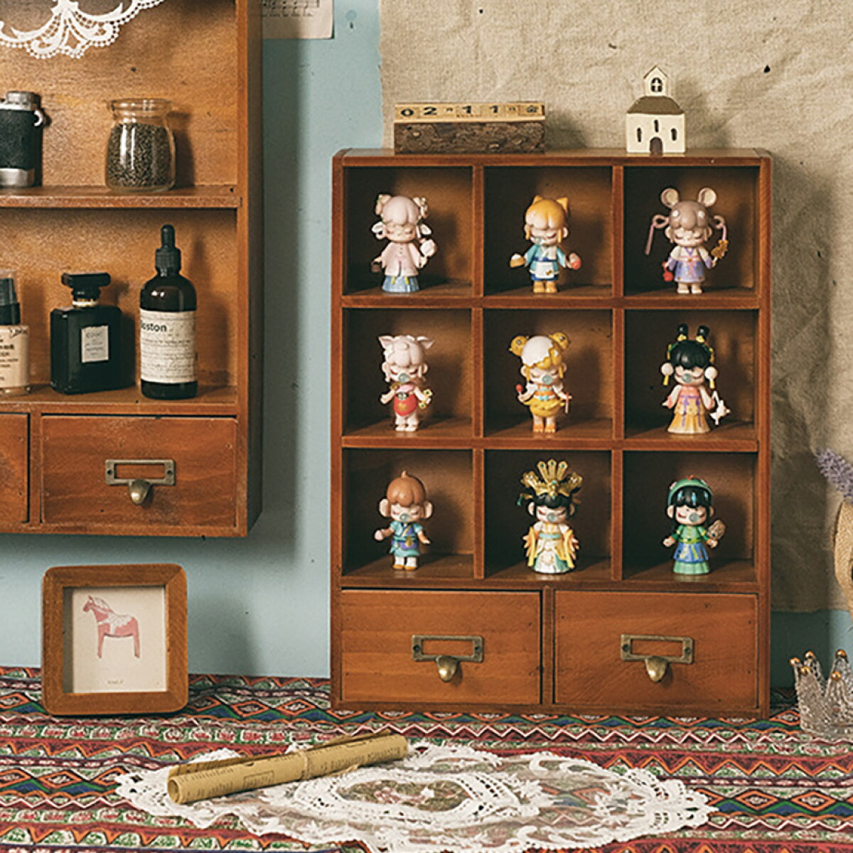 楽天市場】木製 卓上 小物入れ 引き出し ミニチェスト アンティーク