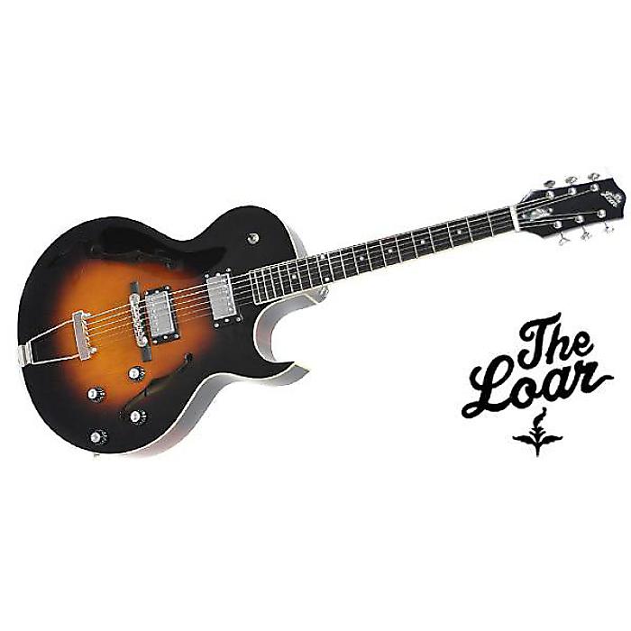 LOAR LH-280-C Vintage Sunburst フルアコ 【公式通販】