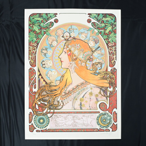 楽天市場】アルフォンス・ミュシャ ゾディアック Zodiac 黄道十二宮