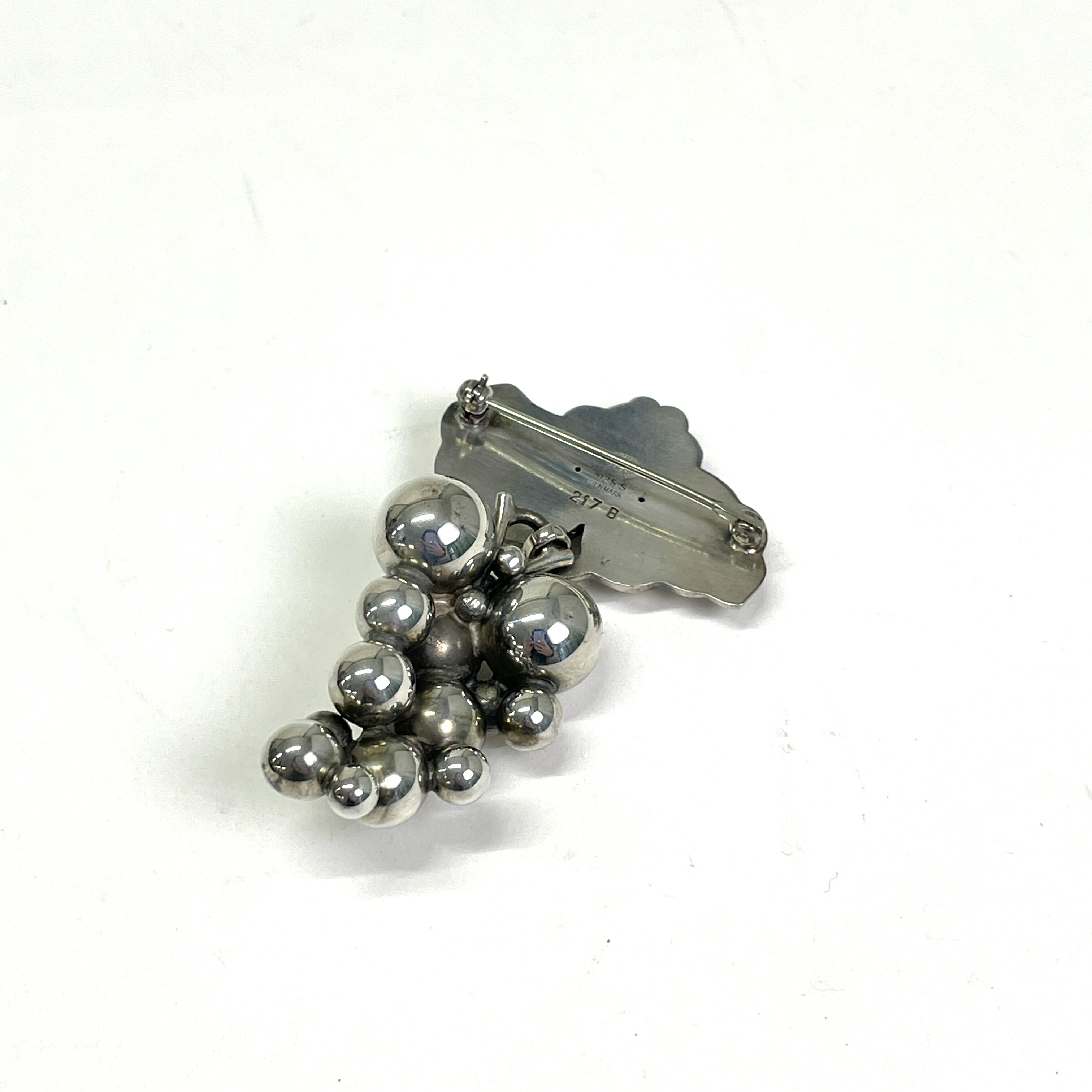 ジョージジェンセン ムーンライトブロッサム 2WAYブローチ #159