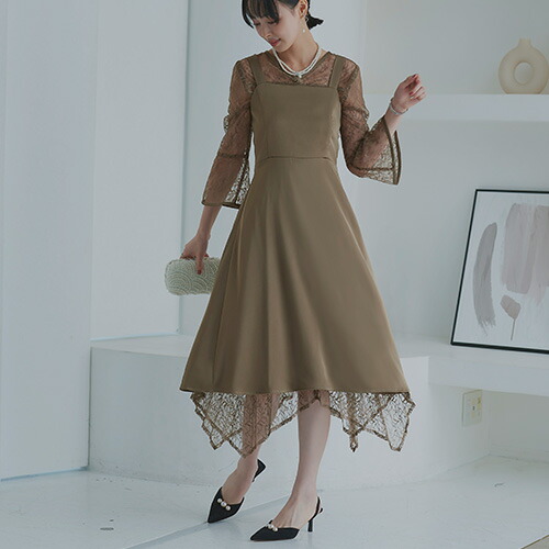 楽天市場】【バーゲン価格】パーティードレス 結婚式 ロングワンピース