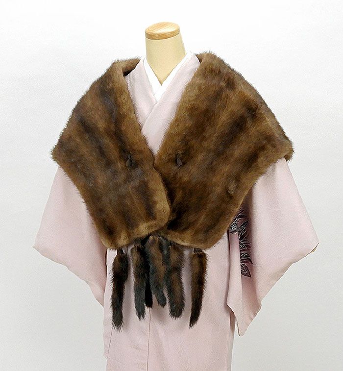 楽天市場】ミンク ストール 着物の通販