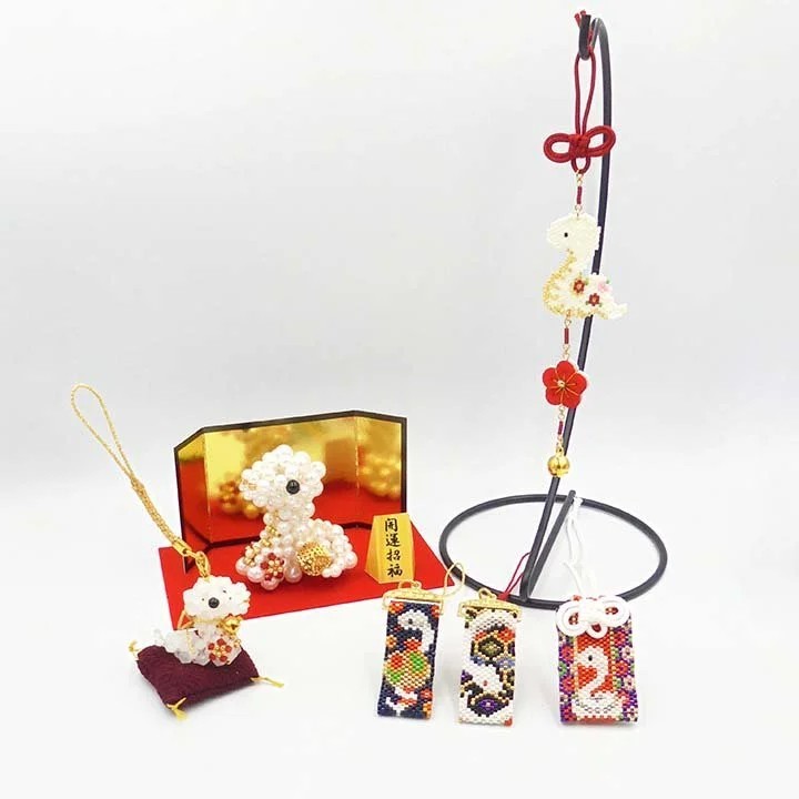 楽天市場】[VI001]ホビックス 2025干支(巳)【ビーズキット】干支お守り