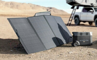 楽天市場】ポータブル電源 エコフロー EcoFlow 400W ソーラーパネル