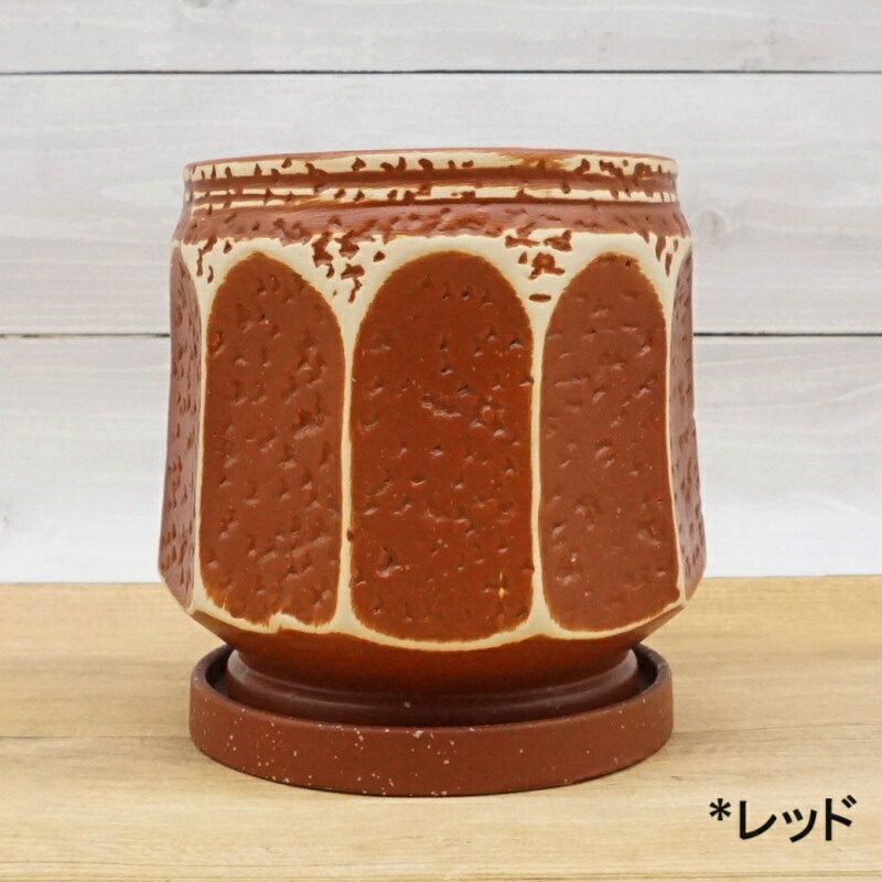 楽天市場】植木鉢 おしゃれ 陶器鉢 コモン (2色)＜ 6号 7号 18cm 21cm