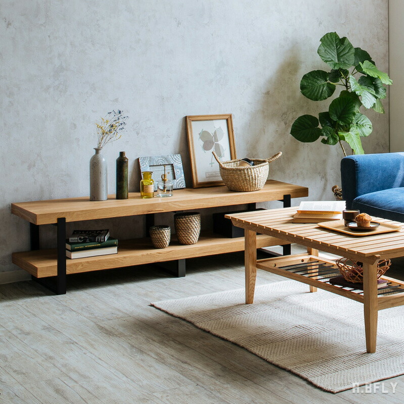 楽天市場】ローボード テレビボード テレビ台 TV台 AV機器収納 天然木