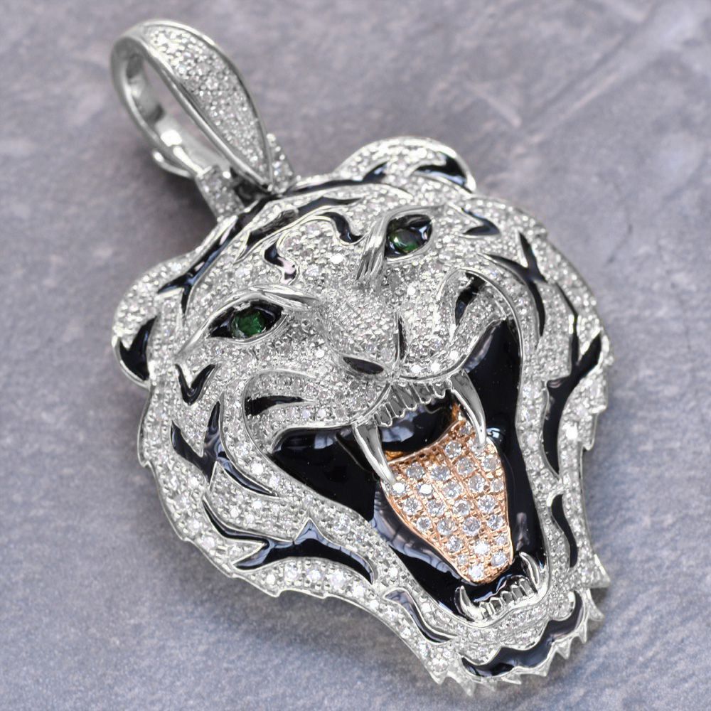 楽天市場】ペンダントトップ メンズ K18 18KWG 18金 ホワイトゴールド