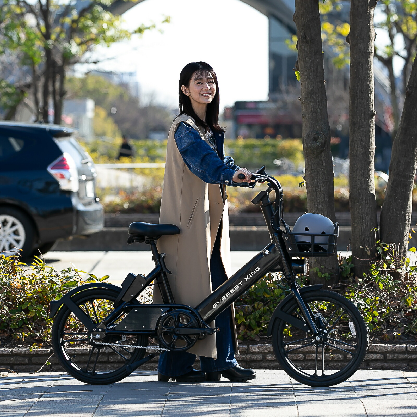 楽天市場】電動自転車 EVEREST XING CITY+ 20インチ 電動アシスト