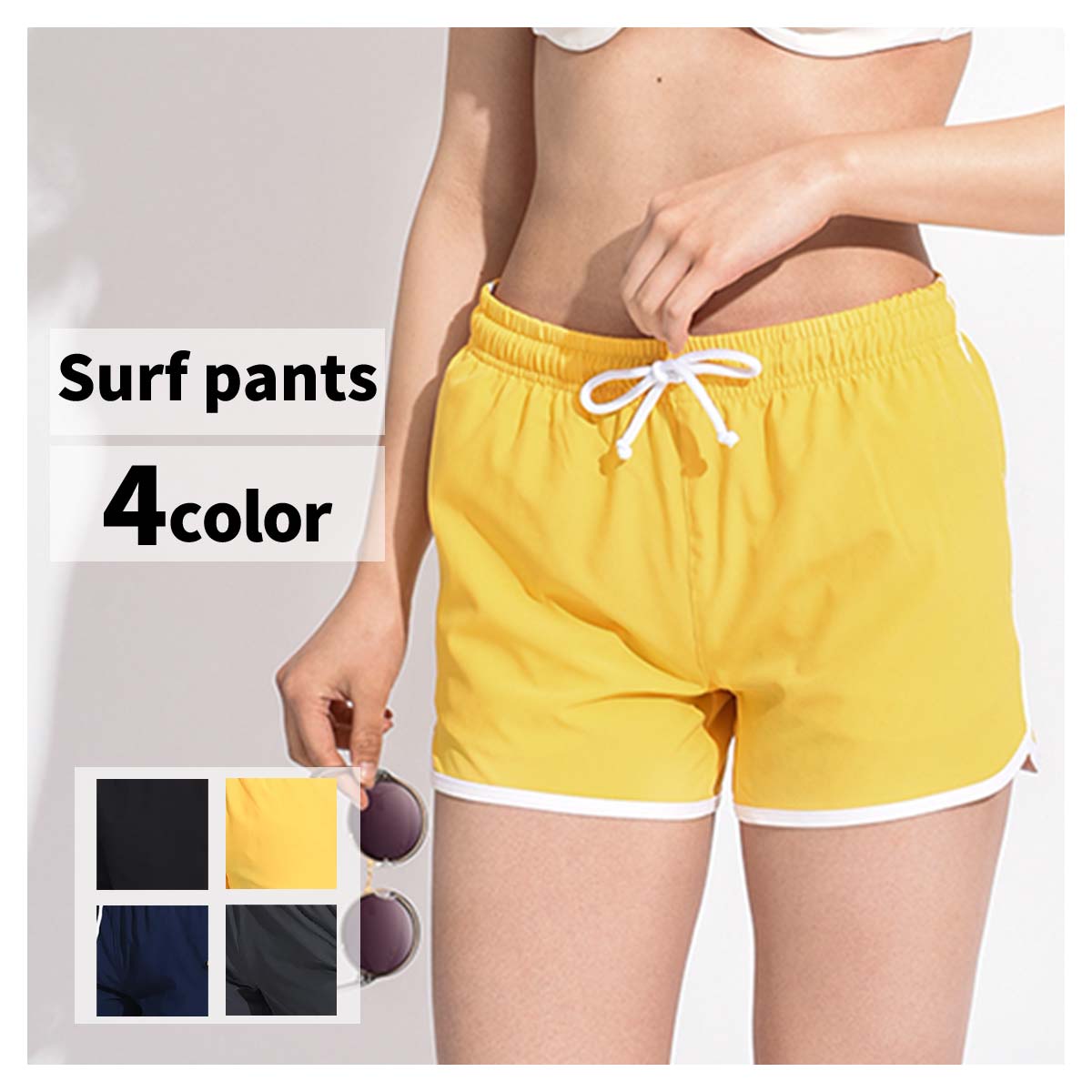 新品未使用】イエローラット ショートパンツ サーフ・スイムパンツ