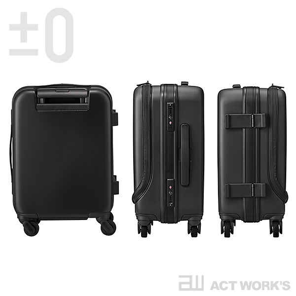 楽天市場】《全3色》±0 スーツケース 34L ZFS-B010 【プラスマイナス