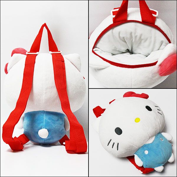 楽天市場】ハローキティ ぬいぐるみリュック ちびりーぬ キッズ