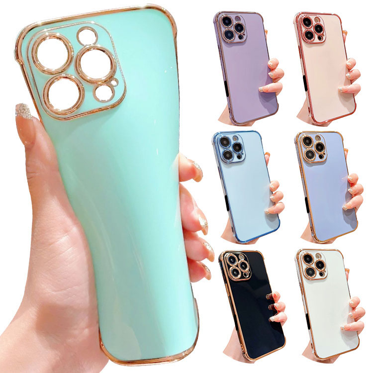 楽天市場】iPhone16 ケース カメラ保護あり カバー メッキ TPU ソフト