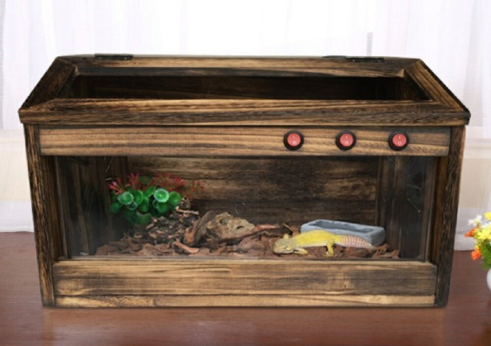 爬虫類飼育ケース（ハンドメイド）