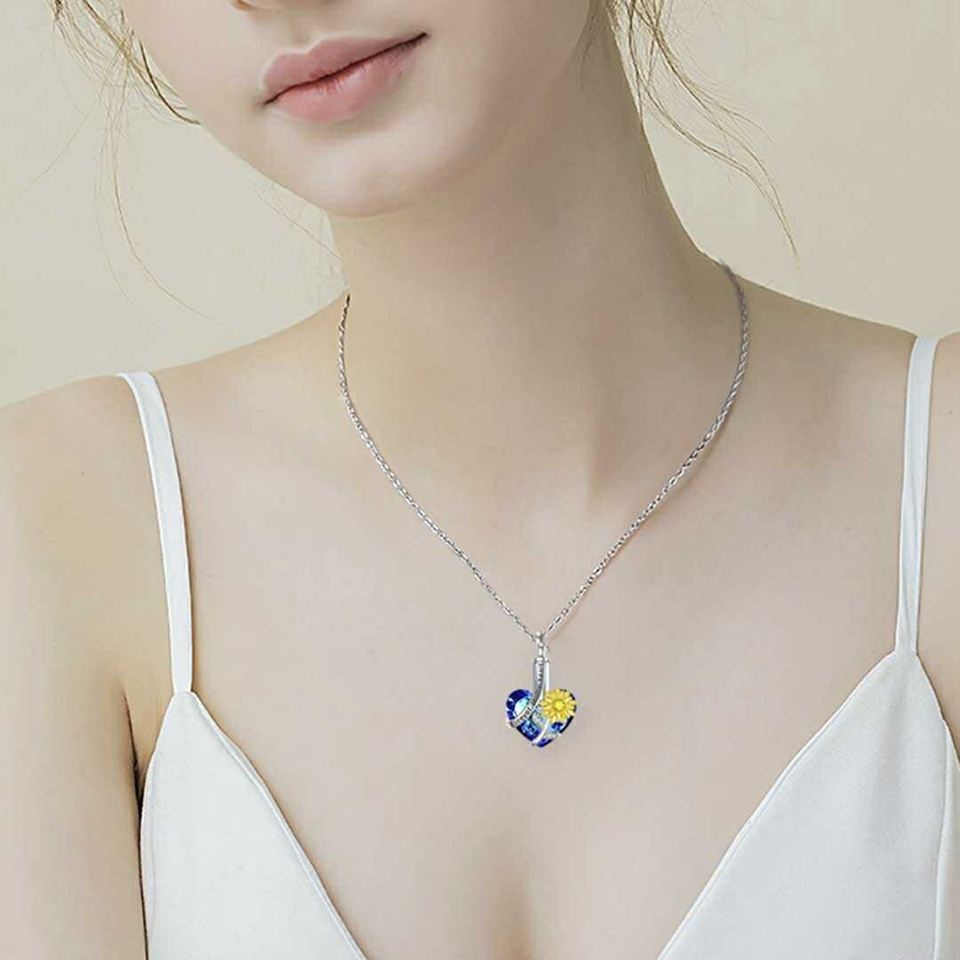 fairy様〜天然石 レジンネックレス 【向日葵猫】 fairy様〜天然石