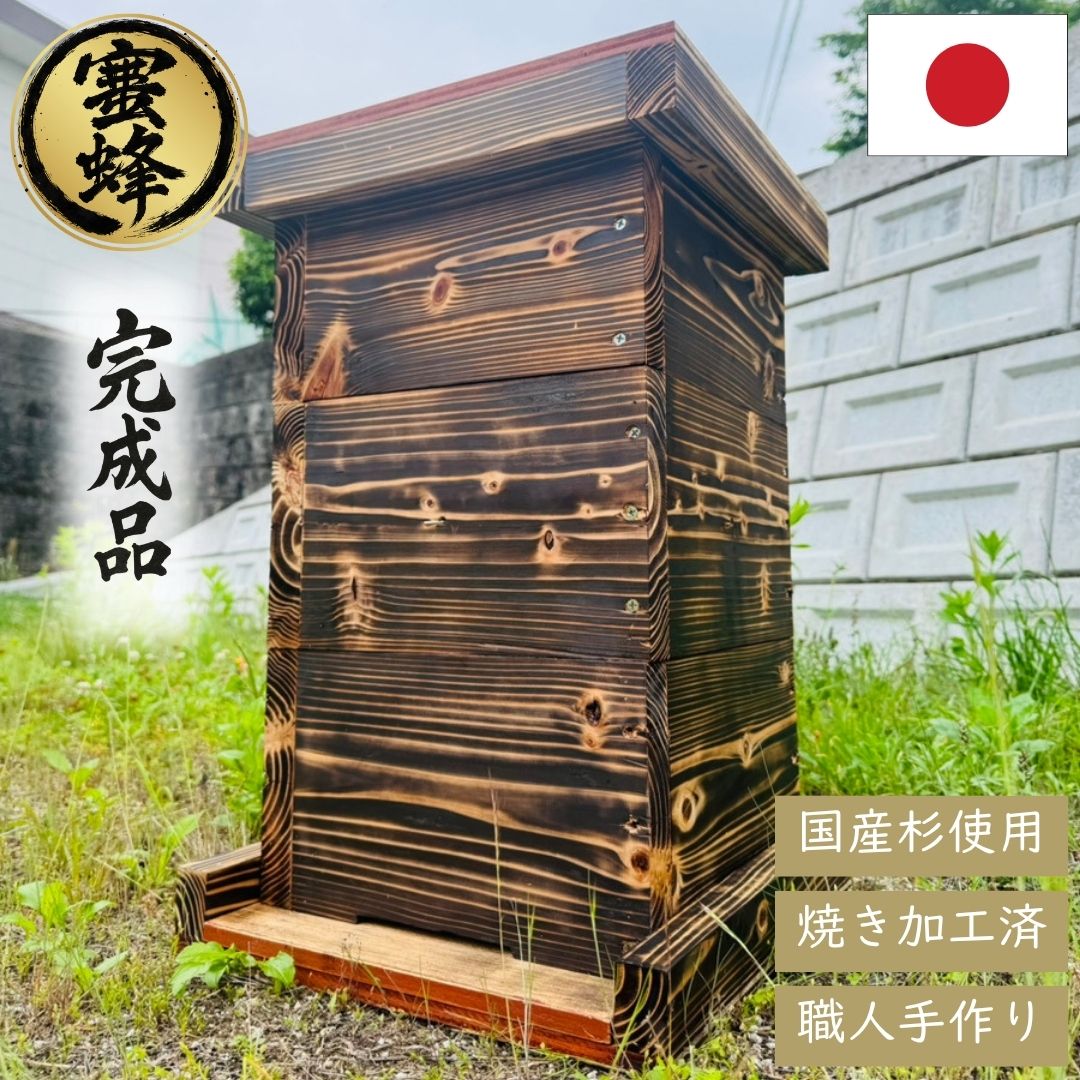 日本蜜蜂 重箱式巣箱