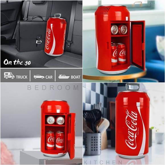 Coca-Cola 缶型冷温庫 AC/DC対応