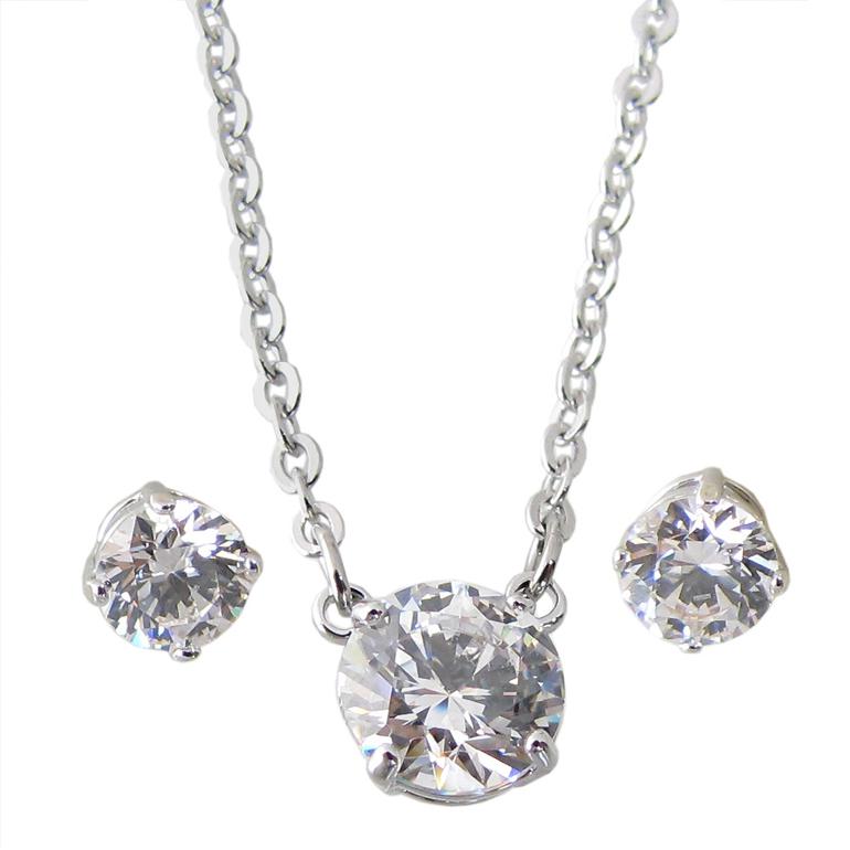 楽天市場】スワロフスキー SWAROVSKI ネックレス ピアス セット