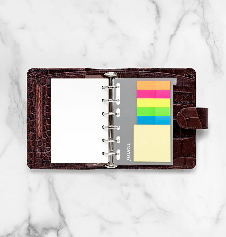 楽天市場】ファイロファックス システム手帳 リフィル 付箋セット ミニ