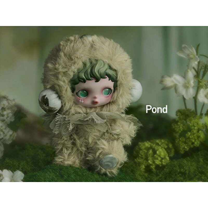 ポップマート スカルパンダ インプレッショニズムシリーズ ぬいぐるみ2