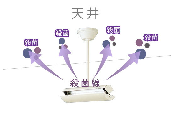 楽天市場】パナソニック 間接照射型殺菌灯 ジョキーン 工場・倉庫用