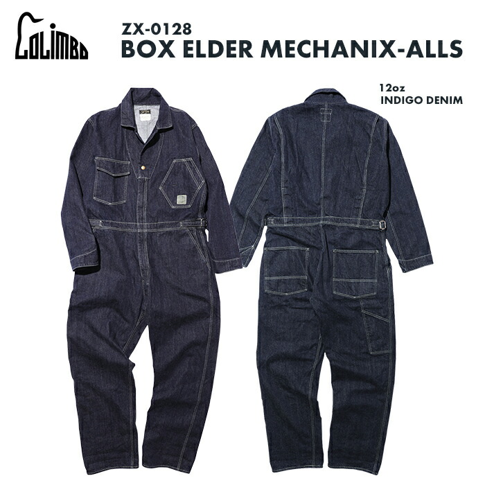 楽天市場】COLIMBO コリンボ BOX ELDER MECHANIX-ALLS 12oz INDIGO