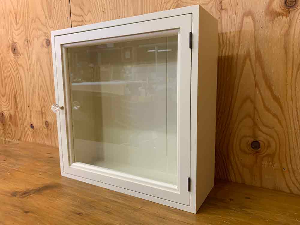 楽天市場】ガラスケース ニッチ用 透明ガラス アンティークホワイト 37