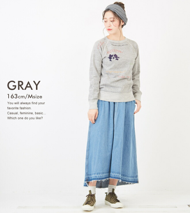 楽天市場】ミッキートレーナー / DENIM DUNGAREE(デニムアンド