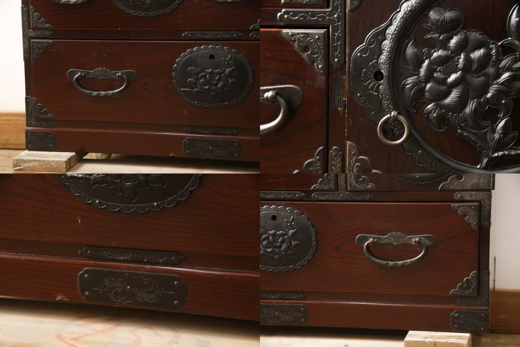 楽天市場】☆事前問合せ必須☆ 和製ビンテージ 仙台小箪笥 木地呂塗り