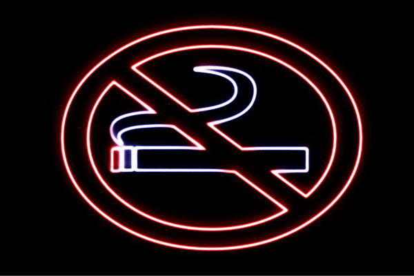 楽天市場】ネオン 禁煙きんえん No smoking ノースモーキング マーク