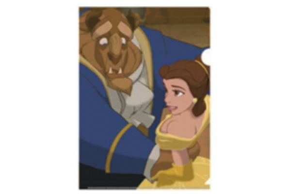 楽天市場】美女と野獣 クリアファイルの通販