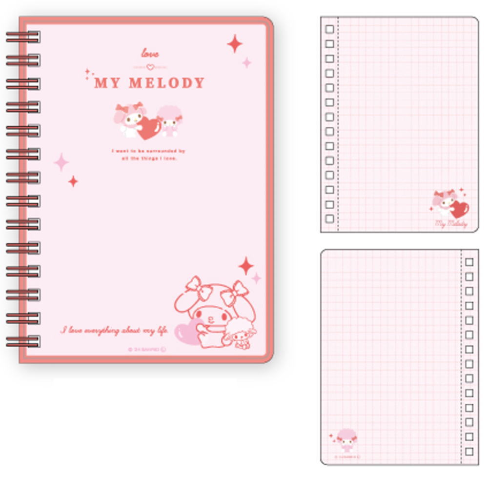 楽天市場】【送料無料】 サンリオキャラクターズ デコレクションノート