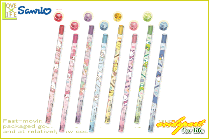 楽天市場】【サンリオ】ジュエリー鉛筆【リトルツインスターズ】【2B