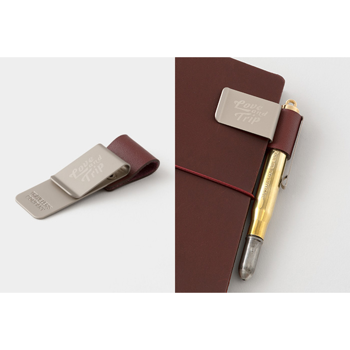 楽天市場】トラベラーズノート ペンホルダー LOVE AND TRIP レッド