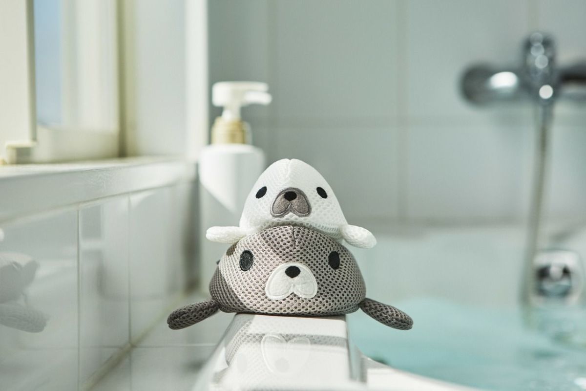 楽天市場】アザラシ親子 バスマグ BATH MAG 弱アルカリ性 水素風呂