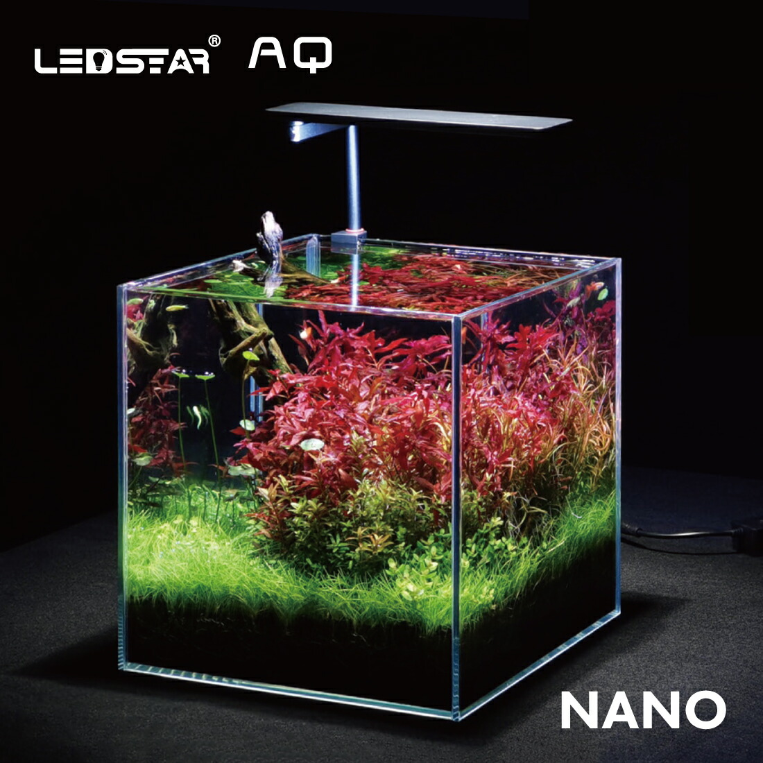 楽天市場】LEDSTAR モデルN2 AQ-N 水槽 LEDライト PSE認証 技適認証済