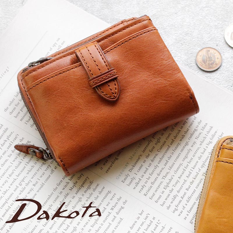 楽天市場】二つ折り財布 レディース ダコタ Dakota クラプトン ダブル