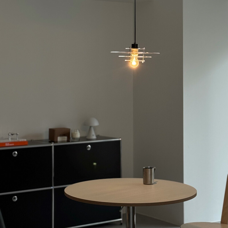 楽天市場】クリア フラットレイヤーシェード Medium ペンダントライト