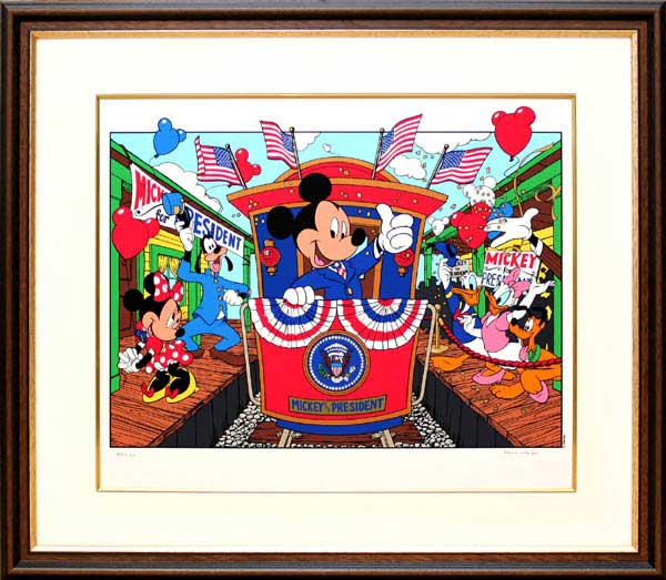 sawa reiser ミッキーマウス カライラス 339/500 絵 ミッキー sawa