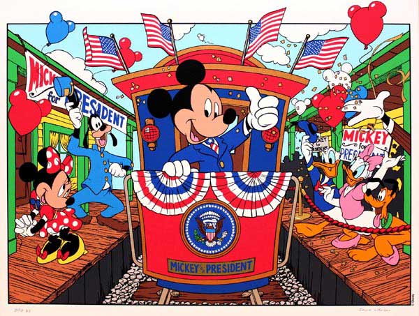 楽天市場】ディズニー/Sowa & Reiser「大統領ミッキーマウス